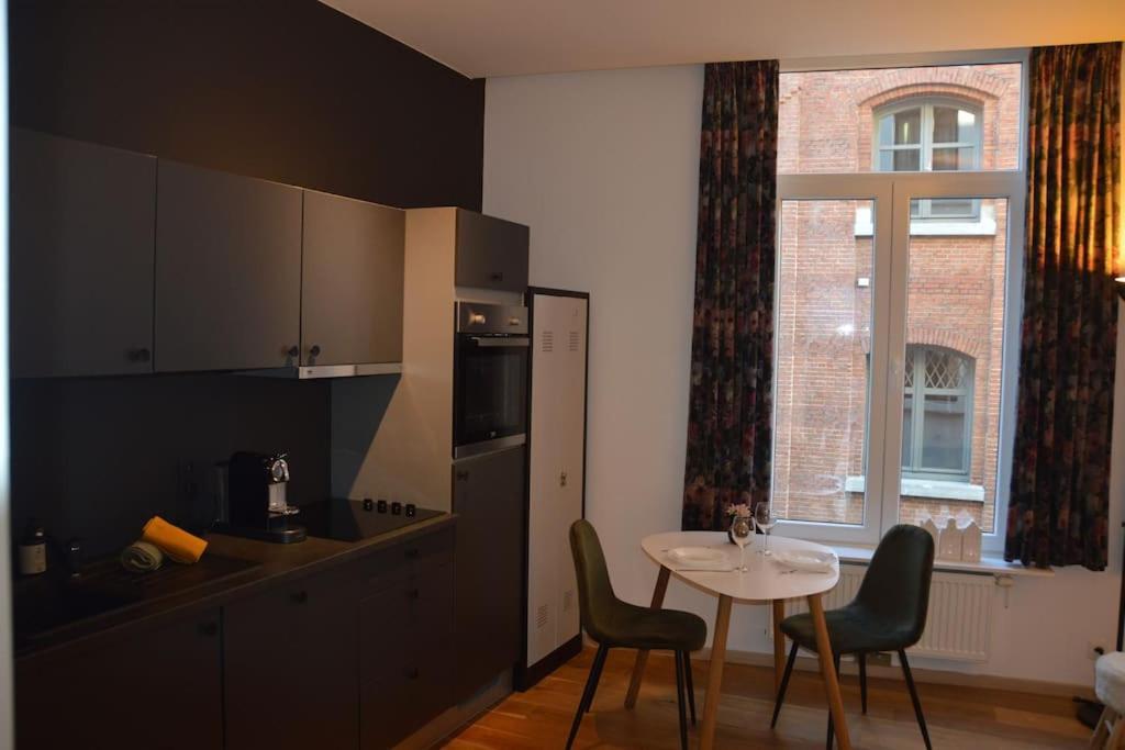 Hippe Studio In Historisch Gebouw In Oude Centrum Antwerpen Kültér fotó
