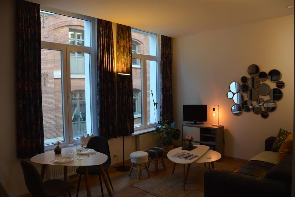 Hippe Studio In Historisch Gebouw In Oude Centrum Antwerpen Kültér fotó