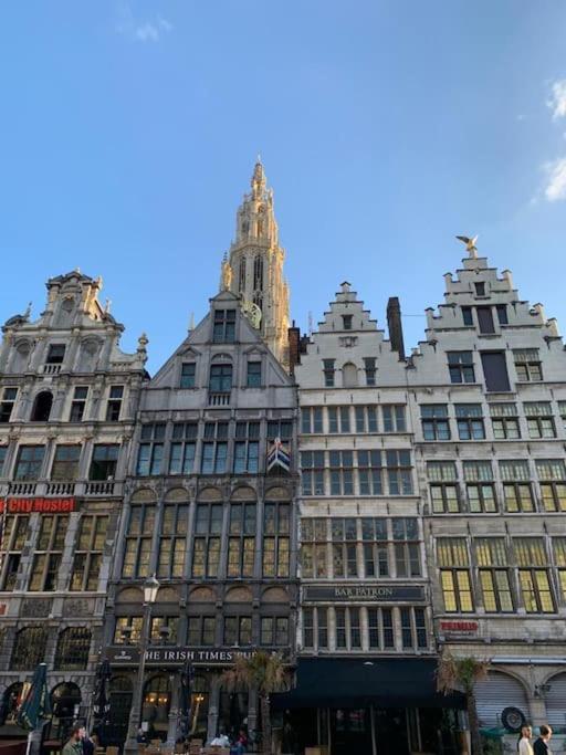 Hippe Studio In Historisch Gebouw In Oude Centrum Antwerpen Kültér fotó